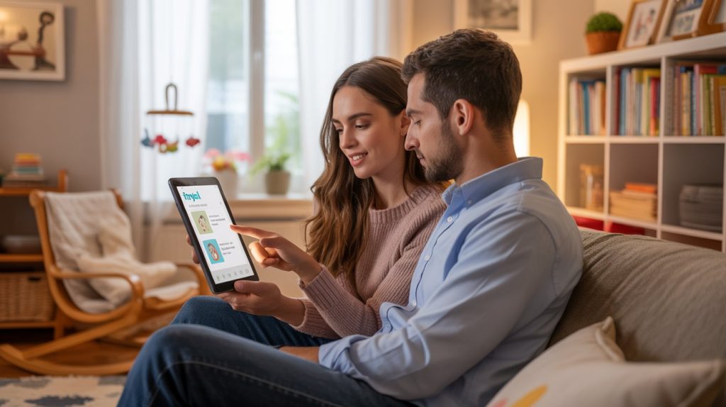 Parenting App with traditional solutions